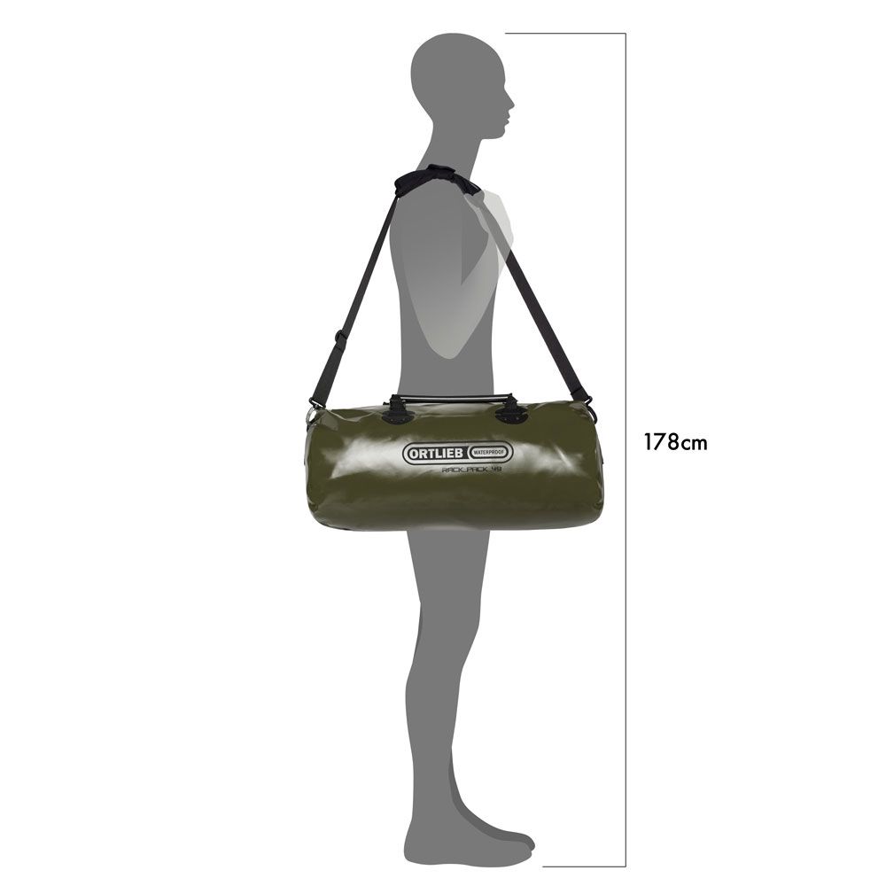 Ortlieb Rack Pack Duffle Taske Olivengrøn 49 Liter