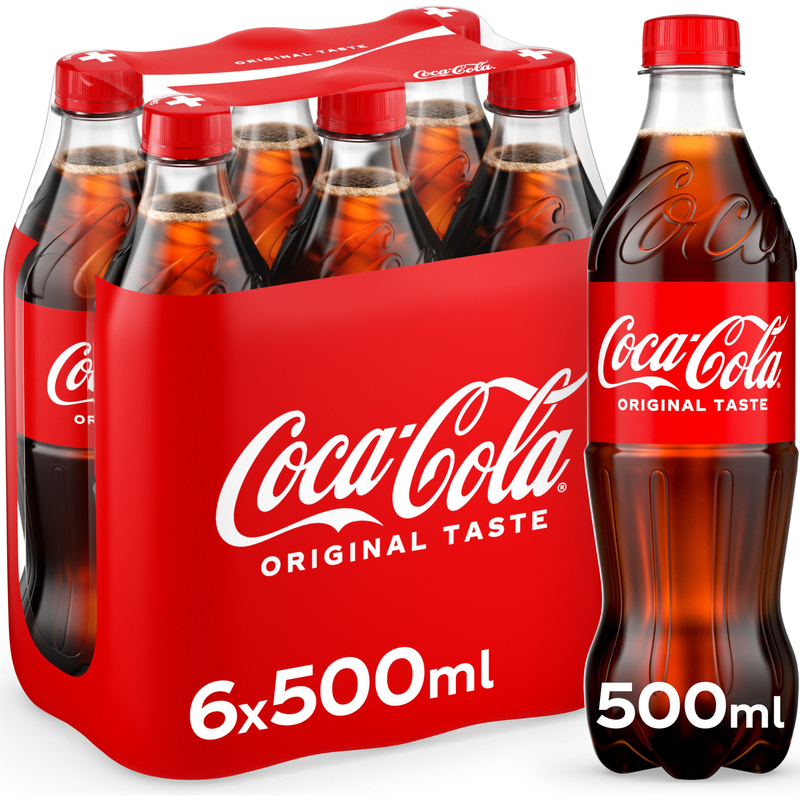 Coca-Cola Original, 50 cl, 6 Stück