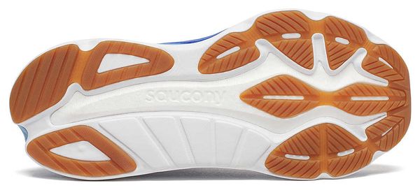 Chaussures Running Saucony Hurricane 24 Bleu Homme