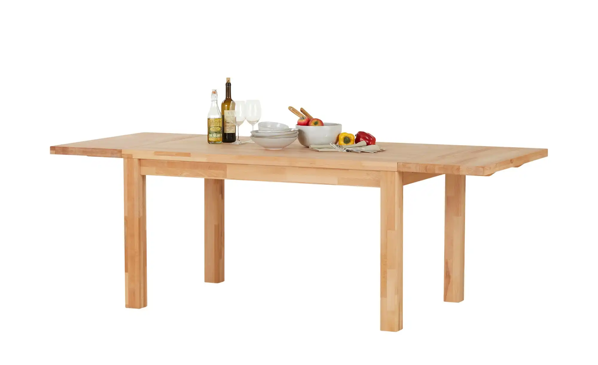 Esstisch mit Ansteckplatten Tilo