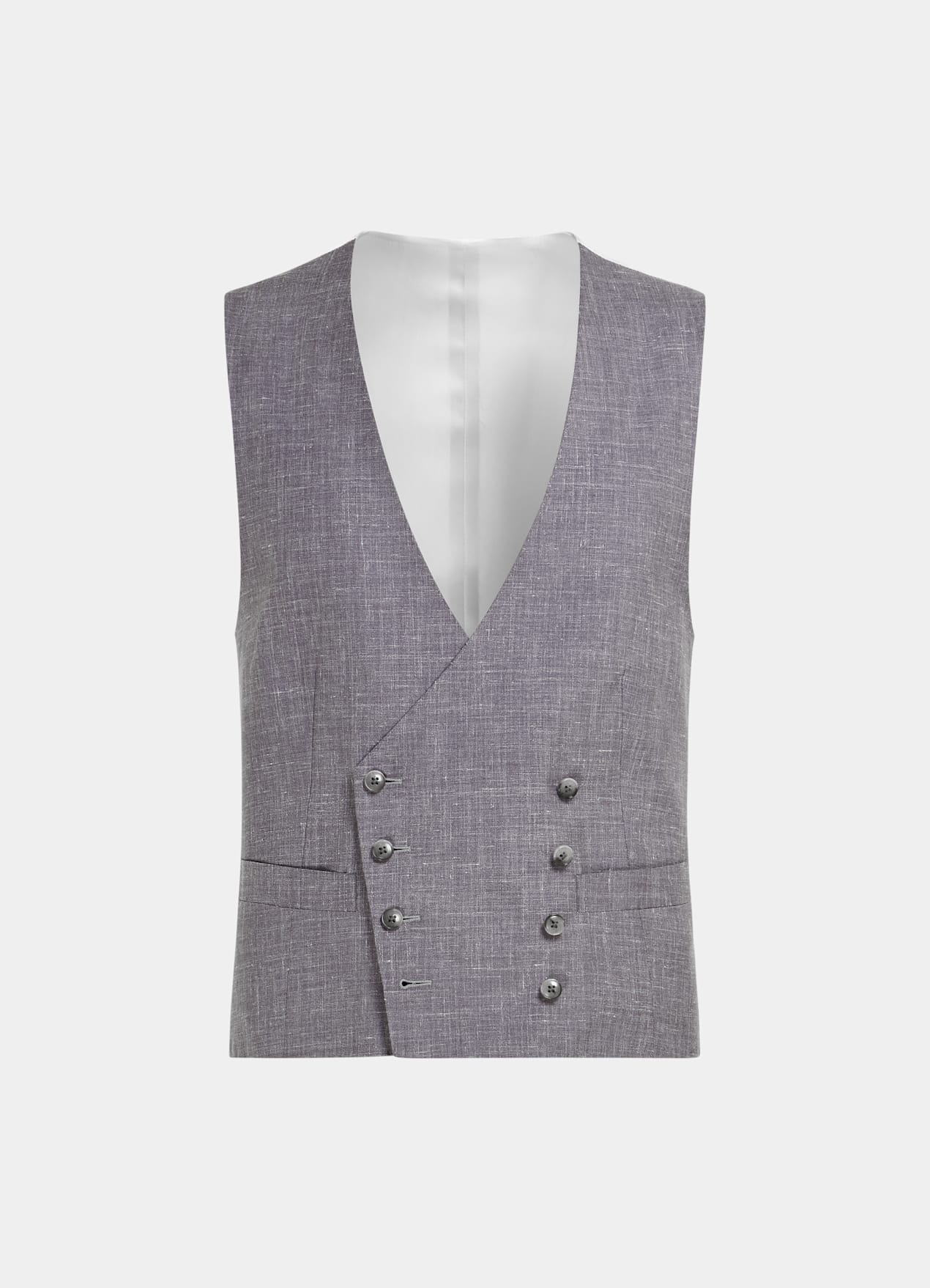 Gilet de costume violet