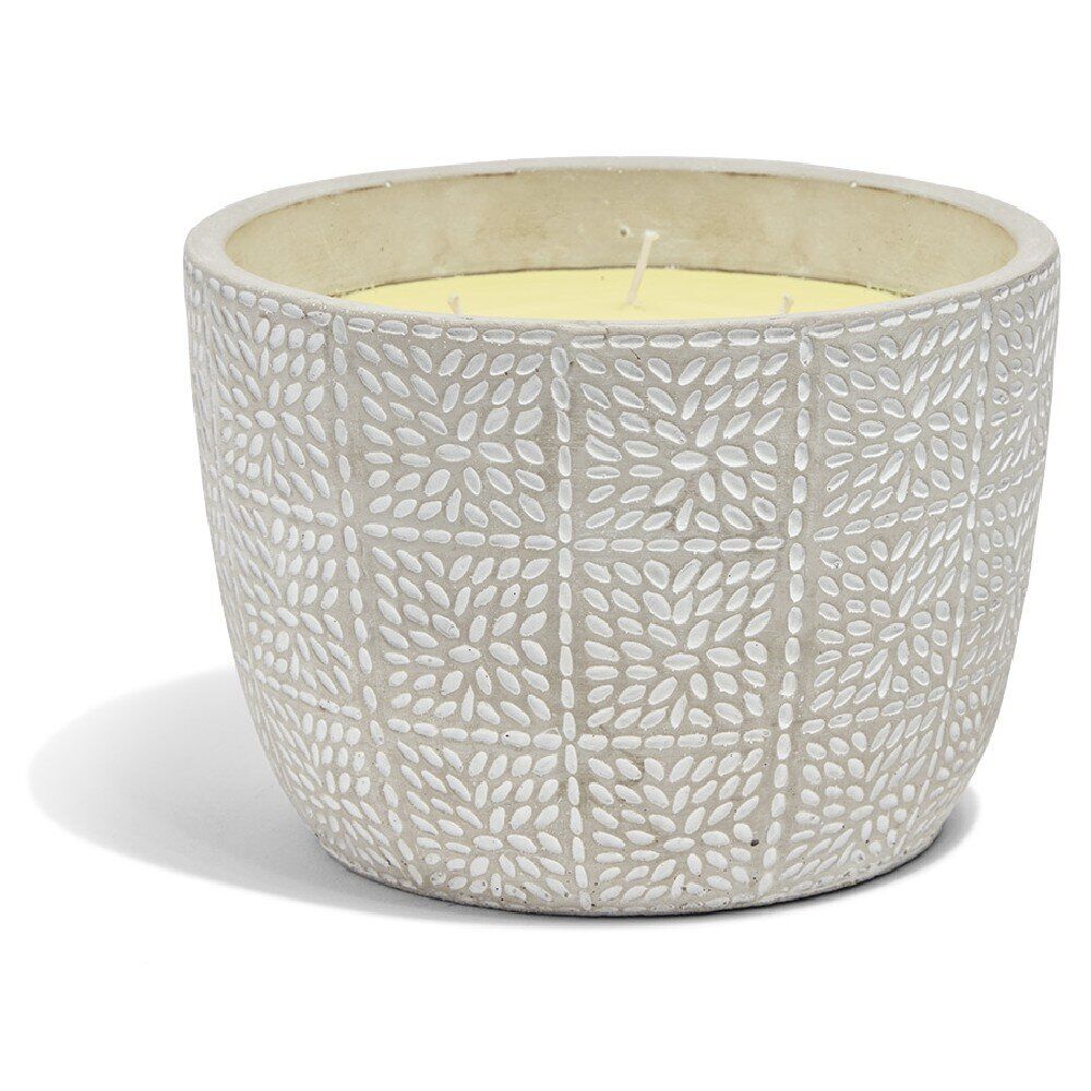 Bougie citronnelle ciment