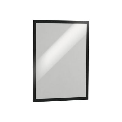 Durable Duraframe - 2 Cadres d'affichage adhésif repositionnable - A3 - noir