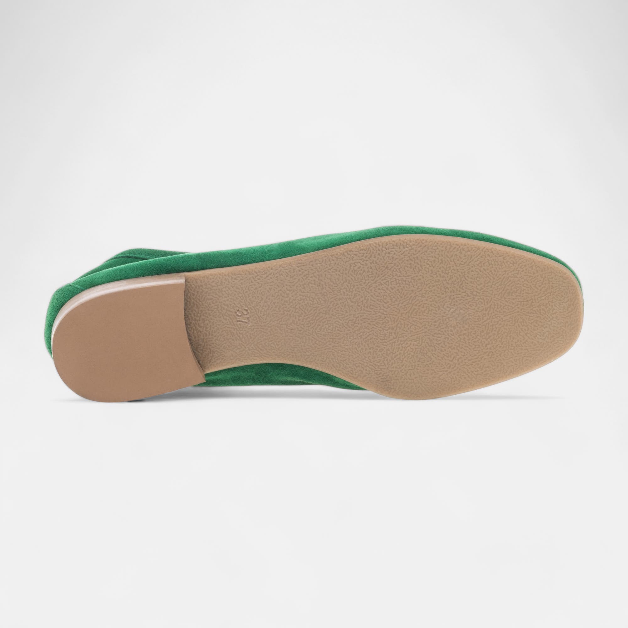 Mocassins Femme en cuir vert