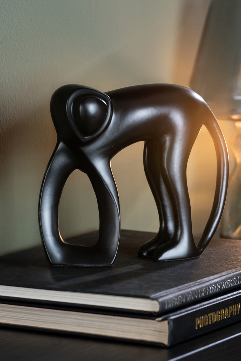 Statue Monkey PT4231BK Black
