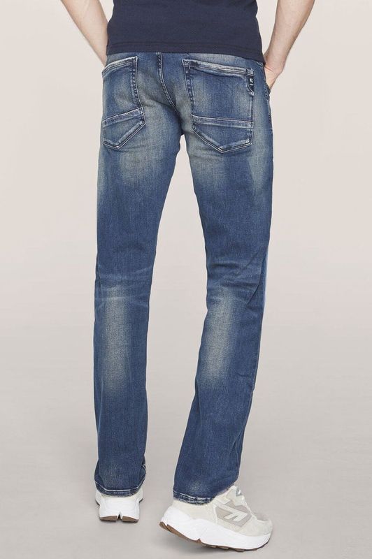 GARCIA Russo Jeans - Blauw - 98% Katoen - Regular Fit