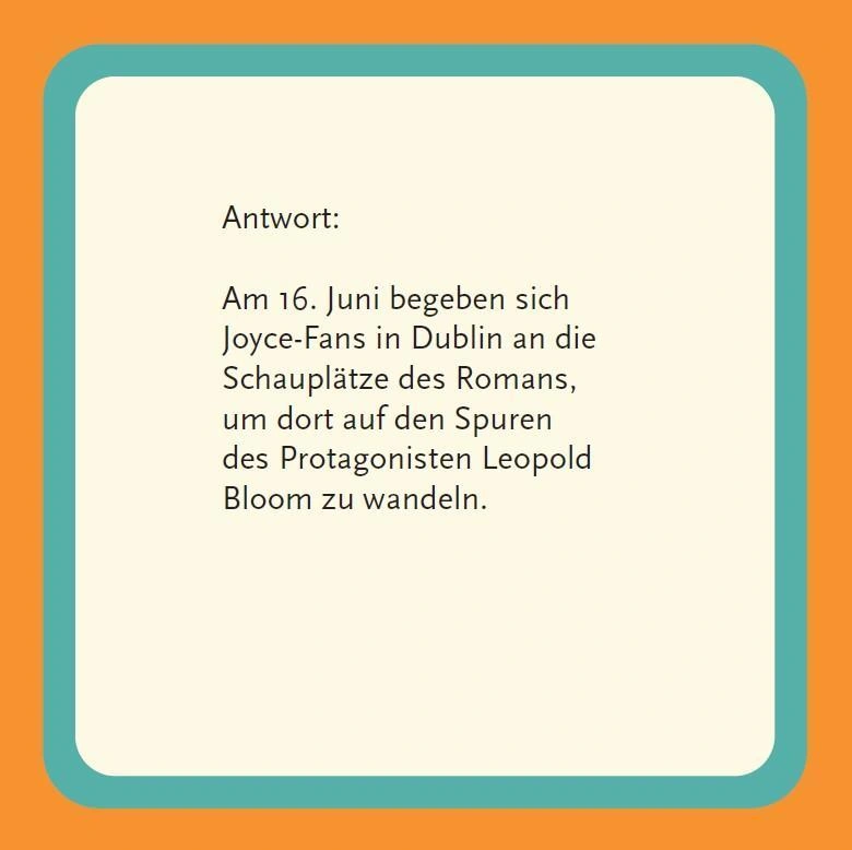Literarisches Quiz (Neuauflage)