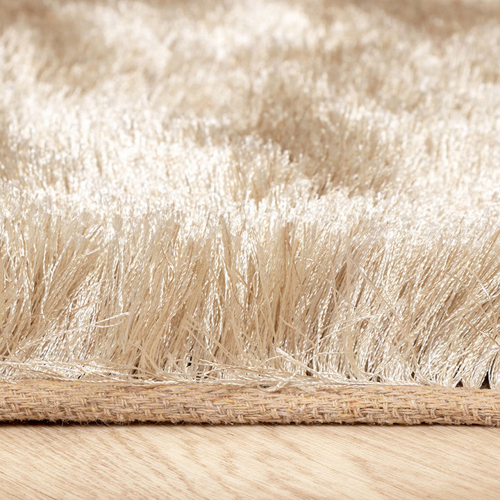 Hoogpolig vloerkleed - Glorious Champagne/Creme | Luxe