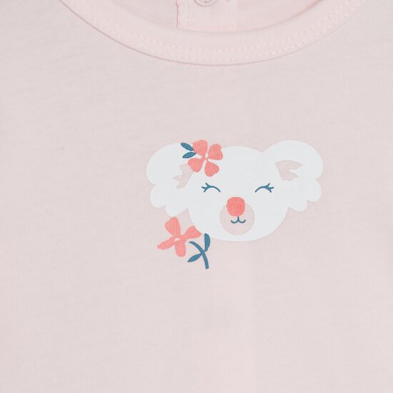 Mes Essentiels Lot 2 Pyjamas   Rose Pearly        de               P'tit bisou