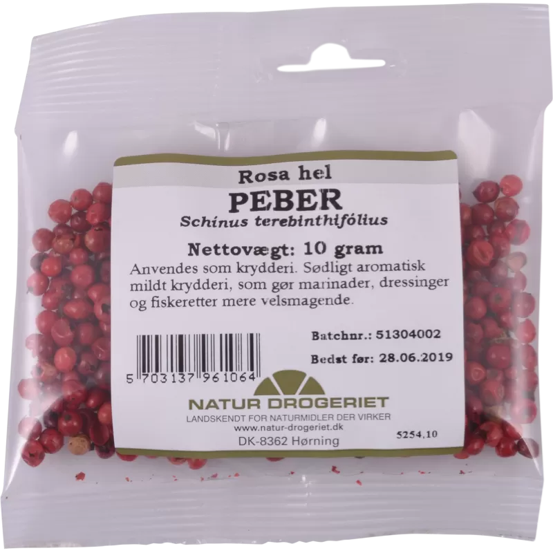 Natur-Drogeriet Peber rosa hel - 10g