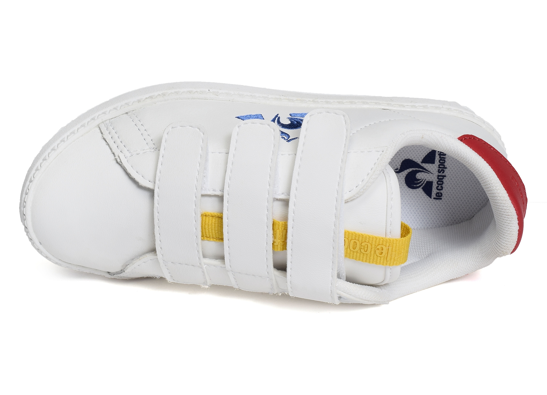 Courtset ps sport blanc rouge