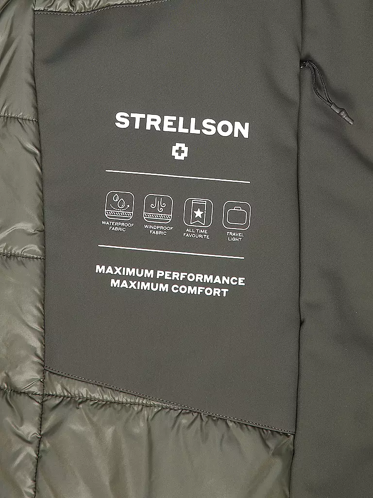 STRELLSON Parka FLEX CROSS grün