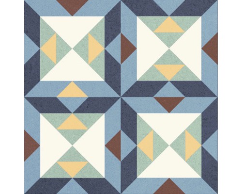 Porseleinen wand- en vloertegel Heritage taco in 76 verschillende designs 16,5 x 16,5 cm