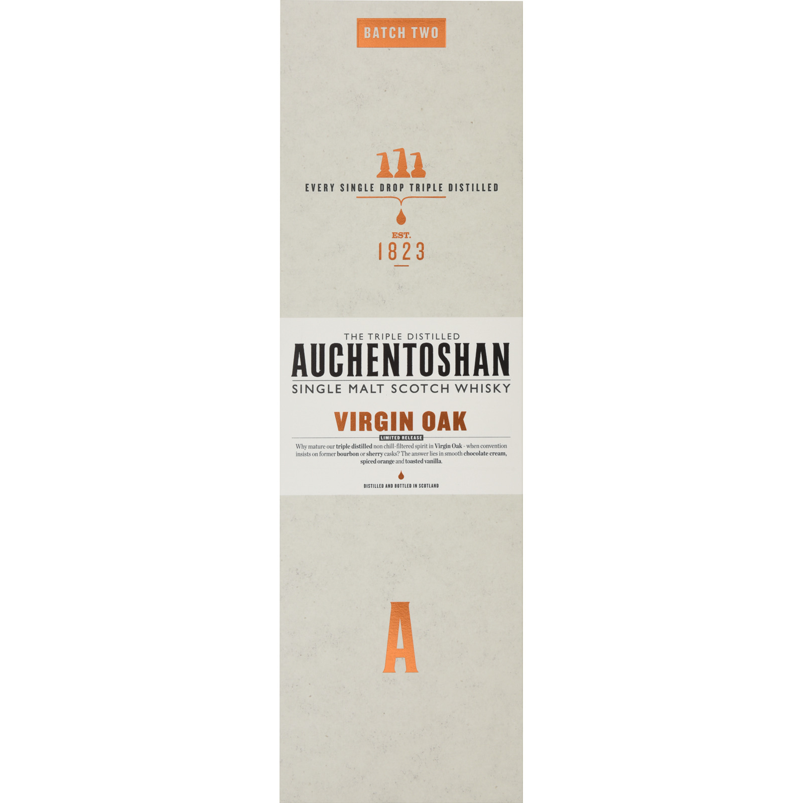 Auchentoshan Virgin Oak Batch Two Single Malt Scotch Whisky 70 cl