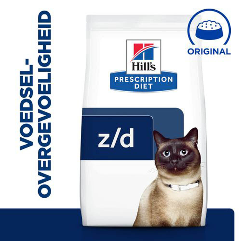 Hill's Prescription Diet Food Sensitivities z/d - Kattenvoer - 6000 Gram - kip