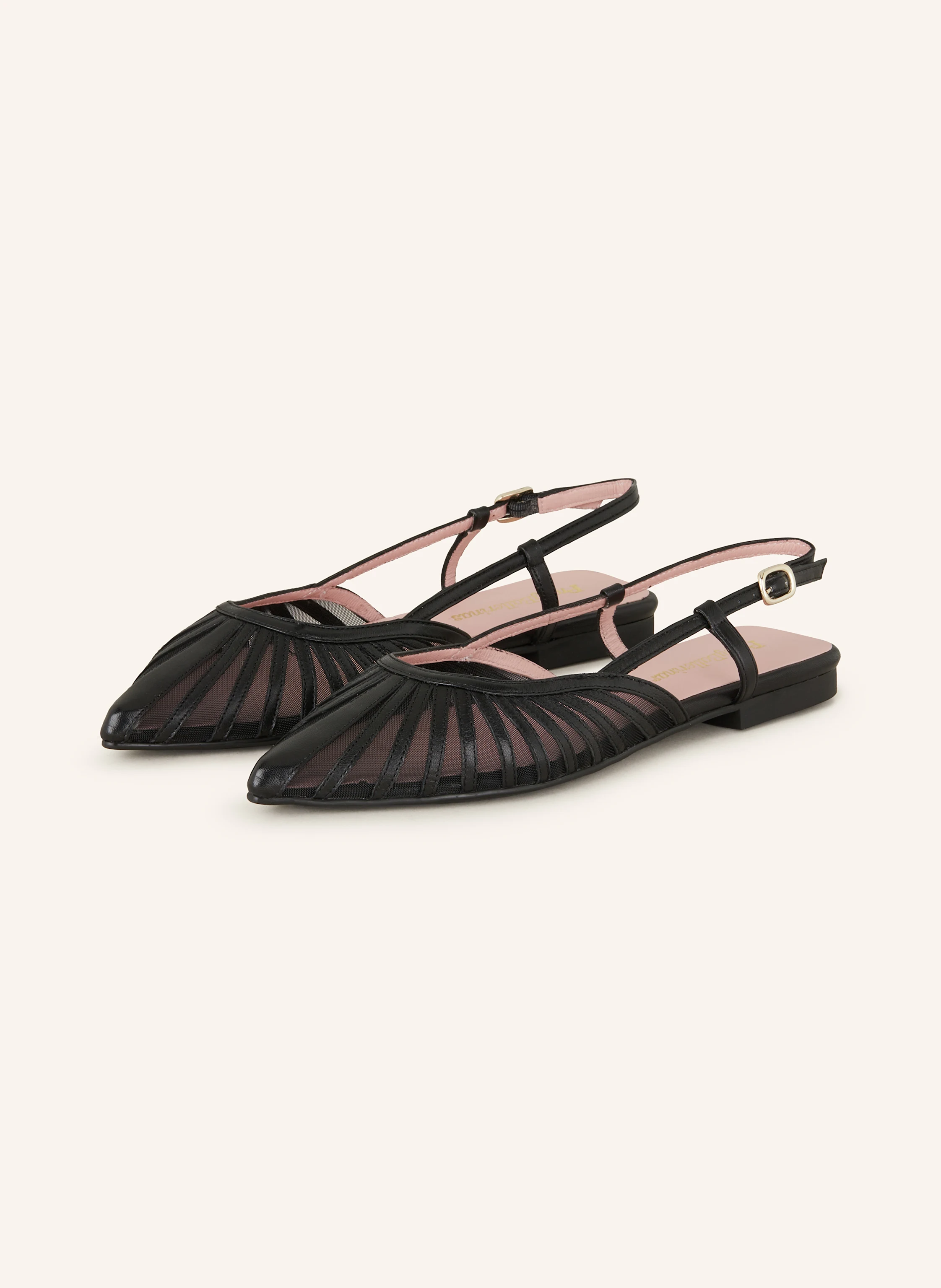 Pretty Ballerinas Slingballerinas RED NEGRO COTON