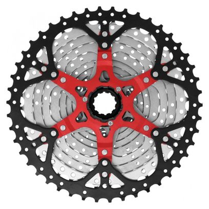 Cassette 11v. shine 11-46 pour Shimano-Sram vtt argent (vendu en boite)    (11-13-15-18-21-24-28-32-36-40-46)
