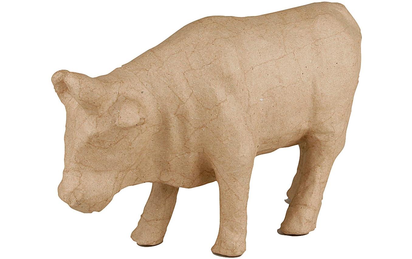Papp-Figur Kuh, 1 StückPapiermaché Kuh