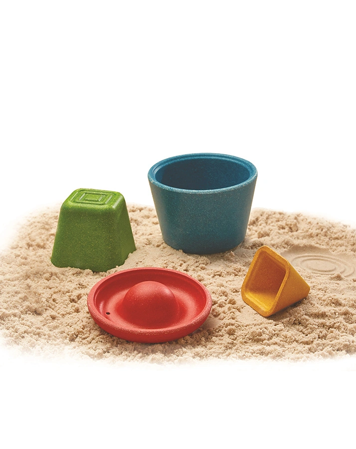 Sandspiel-Set FÖRMCHEN 4-teilig in bunt