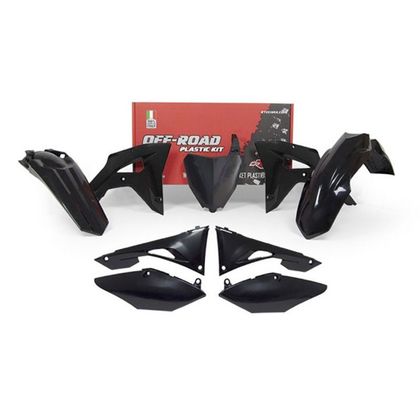 Kit plastiques R-tech 6 p CRF-RX Noir - Noir