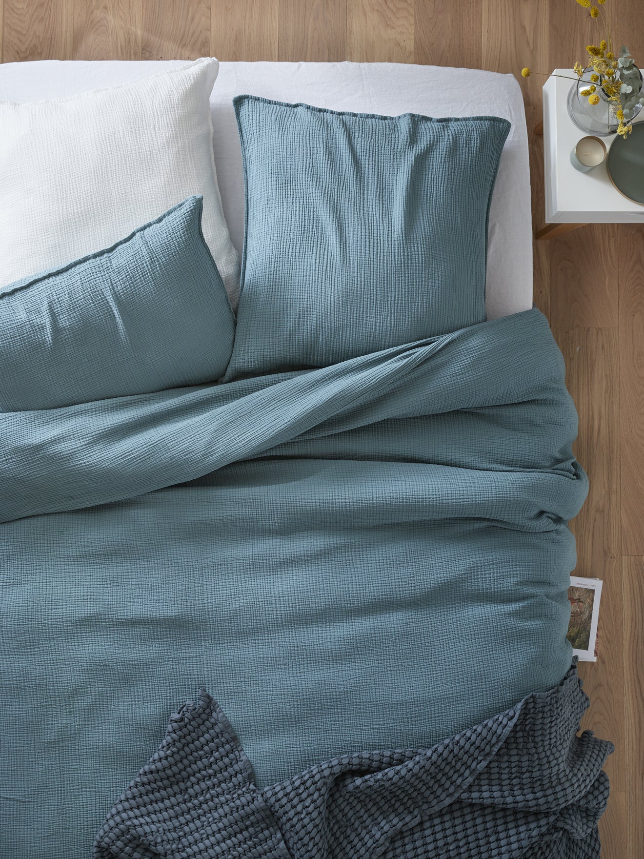 Housse de couette gaze de coton 