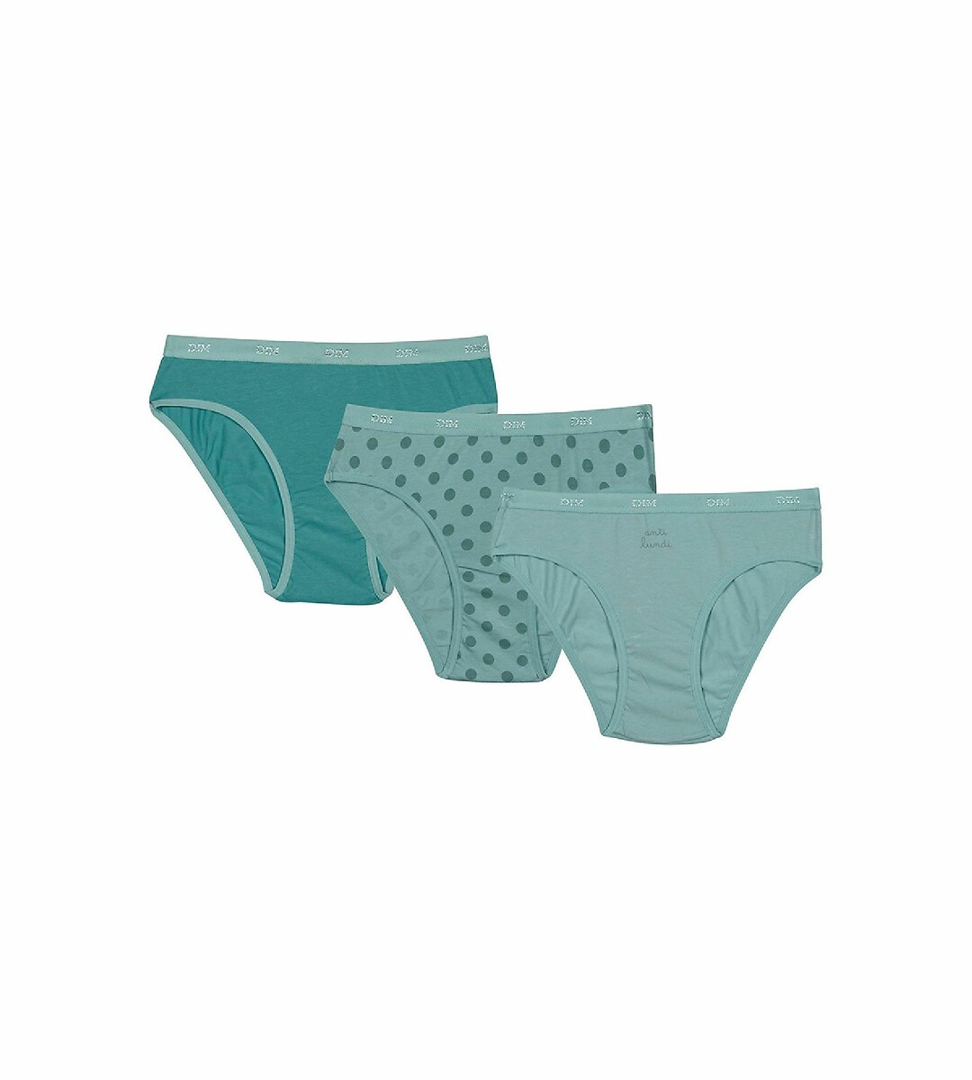 DIM<br>Conjunto de 3 cuecas de algodão com bolso