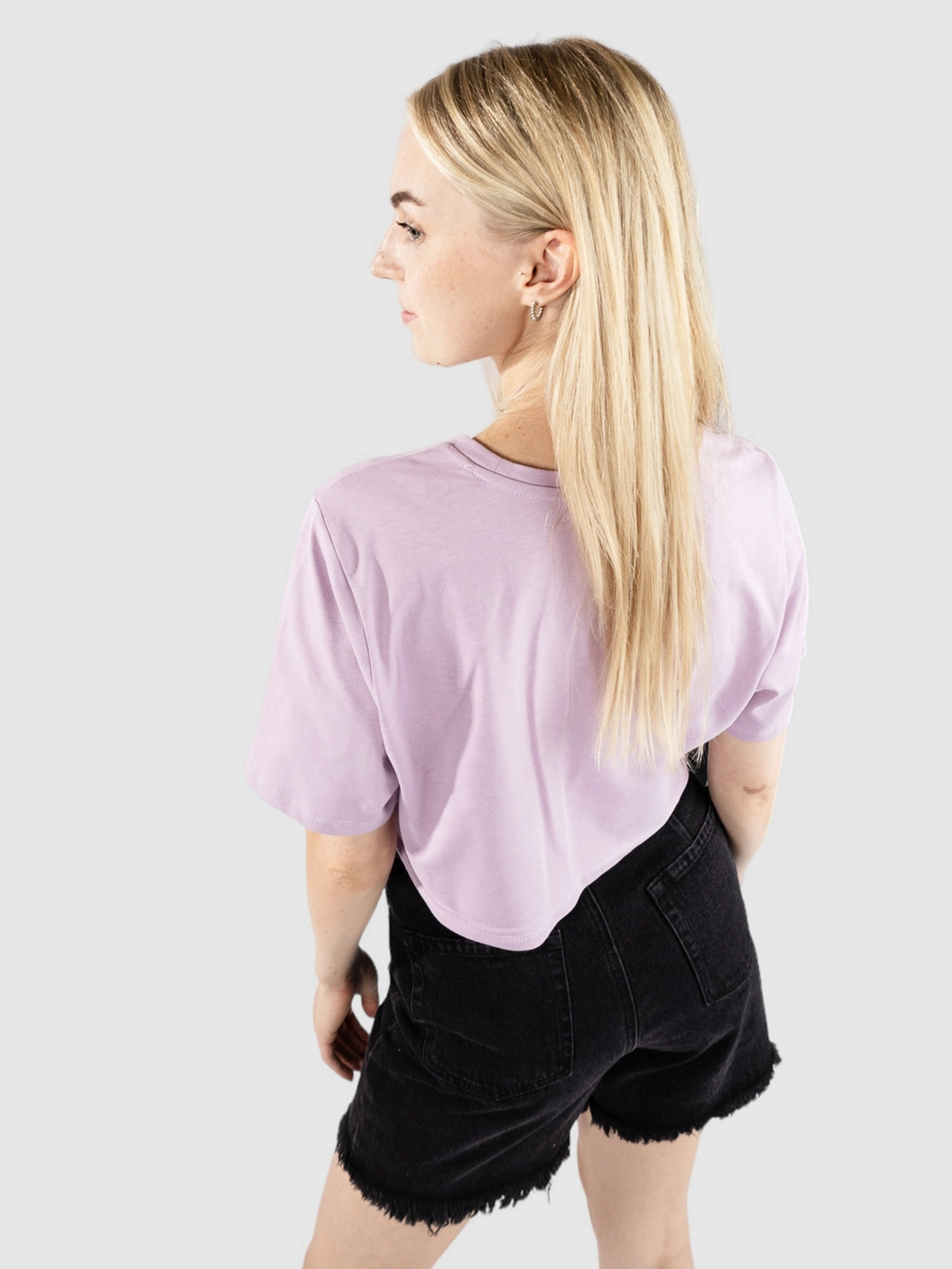 Vans Flying V Crew Crop II T-Shirt lavender mist