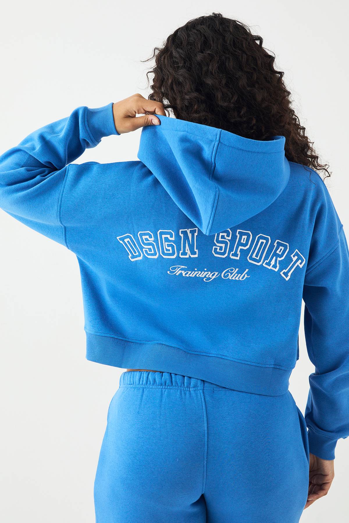 Sweat à Casynthétiqueche Zippé Boxy DSGN Studio Sport Training Club