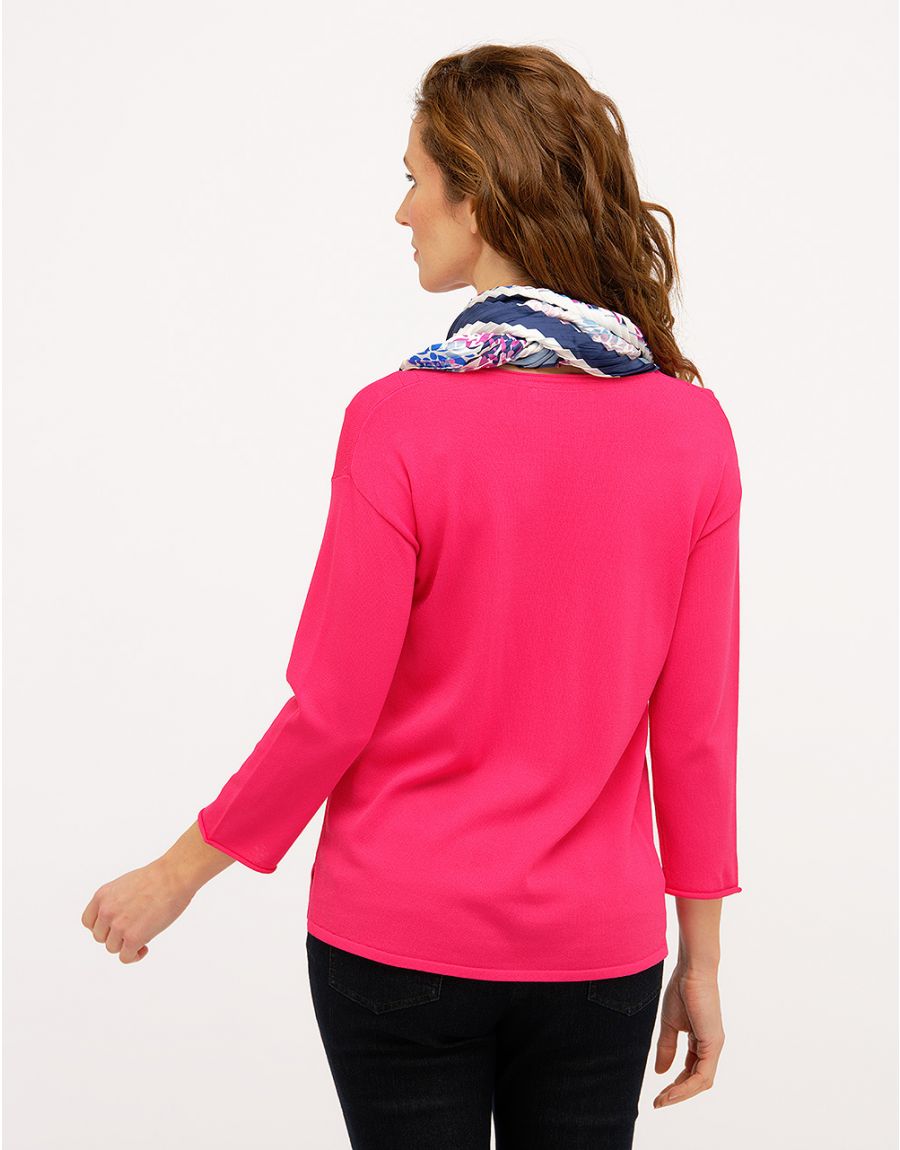 Pull fin rose fuchsia