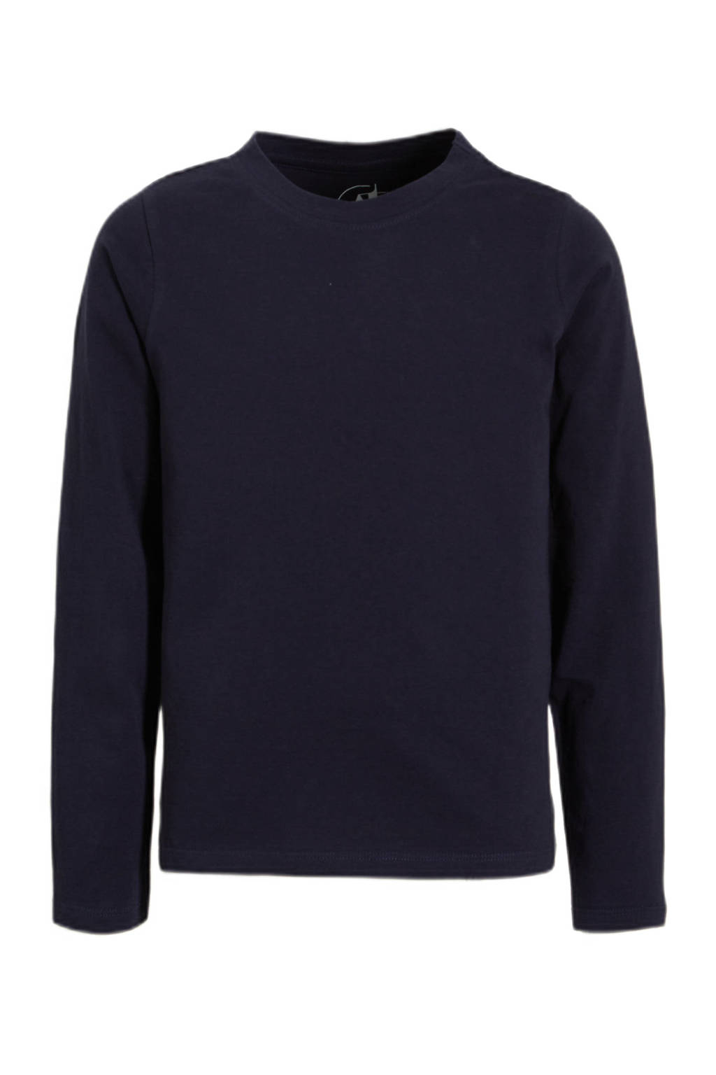 anytime longsleeve T-shirt donkerblauw