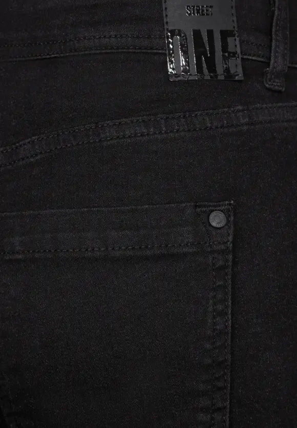Casual Fit Jeans - black soft washed