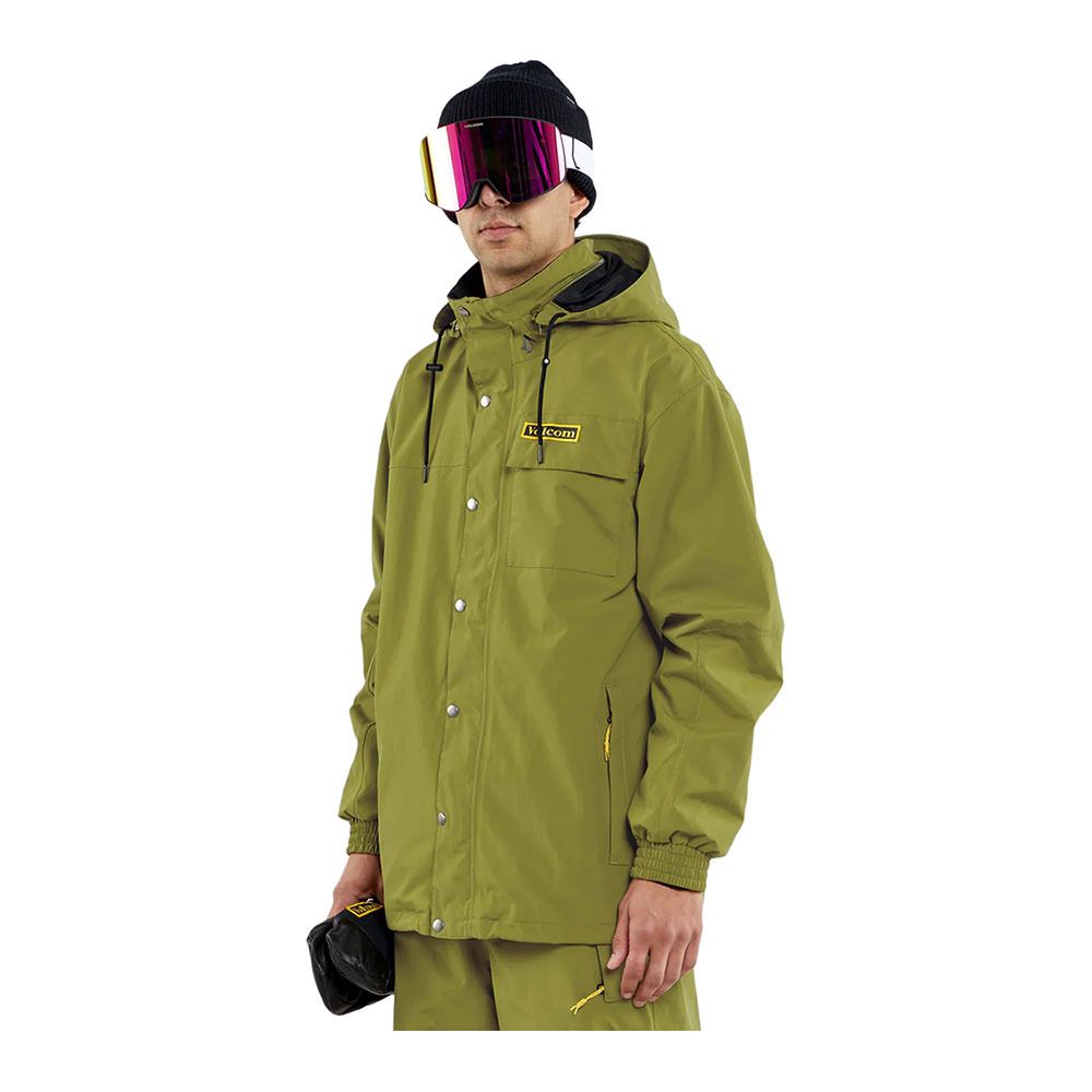 Volcom LONGO GORE-TEX - Veste ski Homme moss