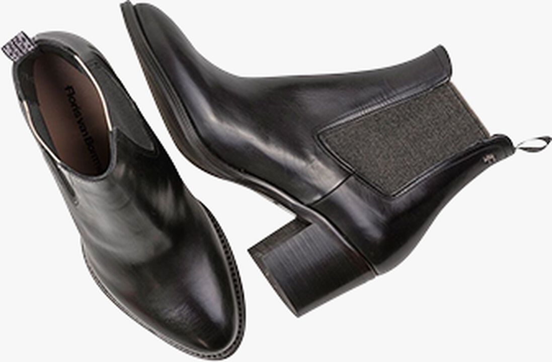 FLORIS VAN BOMMEL zwarte floris van bommel chelsea boots sfw-60014