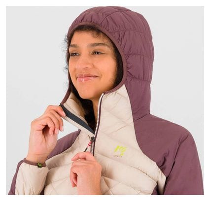 Veste Karpos Lastei Active Plus Femme Blanc/Violet