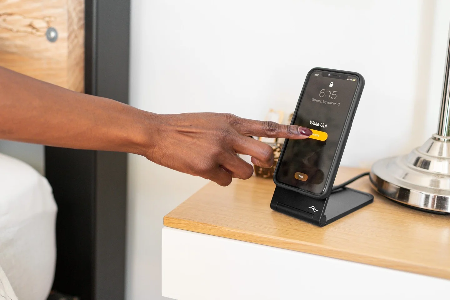 Peak Design - Mobile Wireless Charging Stand - Black