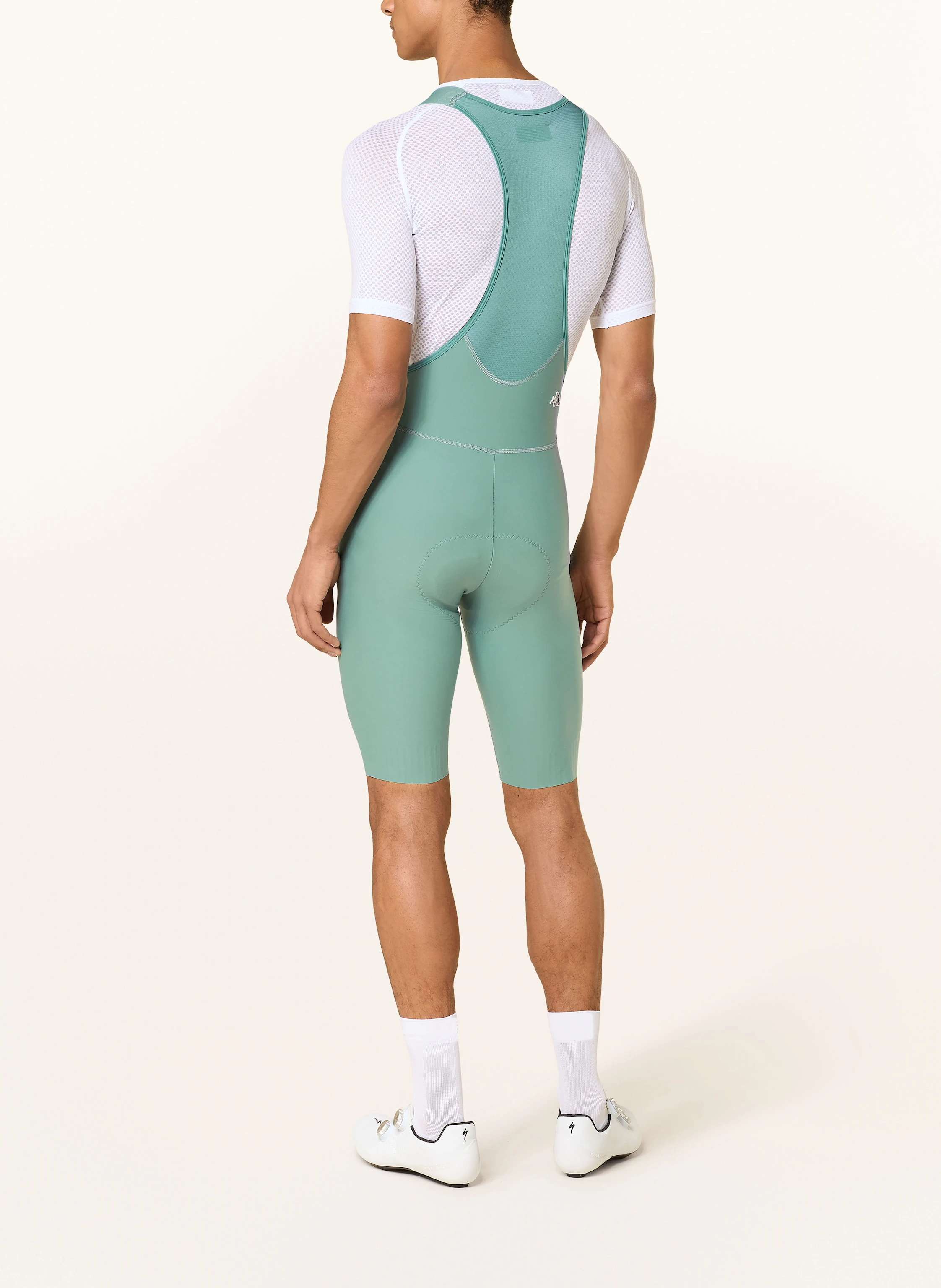 CAFÉ DU CYCLISTE Radhose mit Trägern und gepolstertem Einsatz MARINETTE