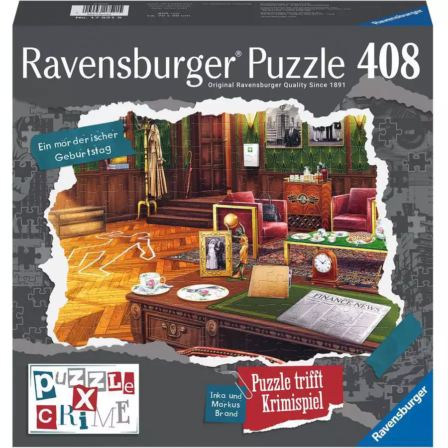 Ravensburger Puzzle X Crime: Ein mörderischer Geburtstag bunt