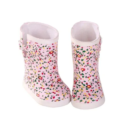 Götz Puppen Gummistiefel geblümt