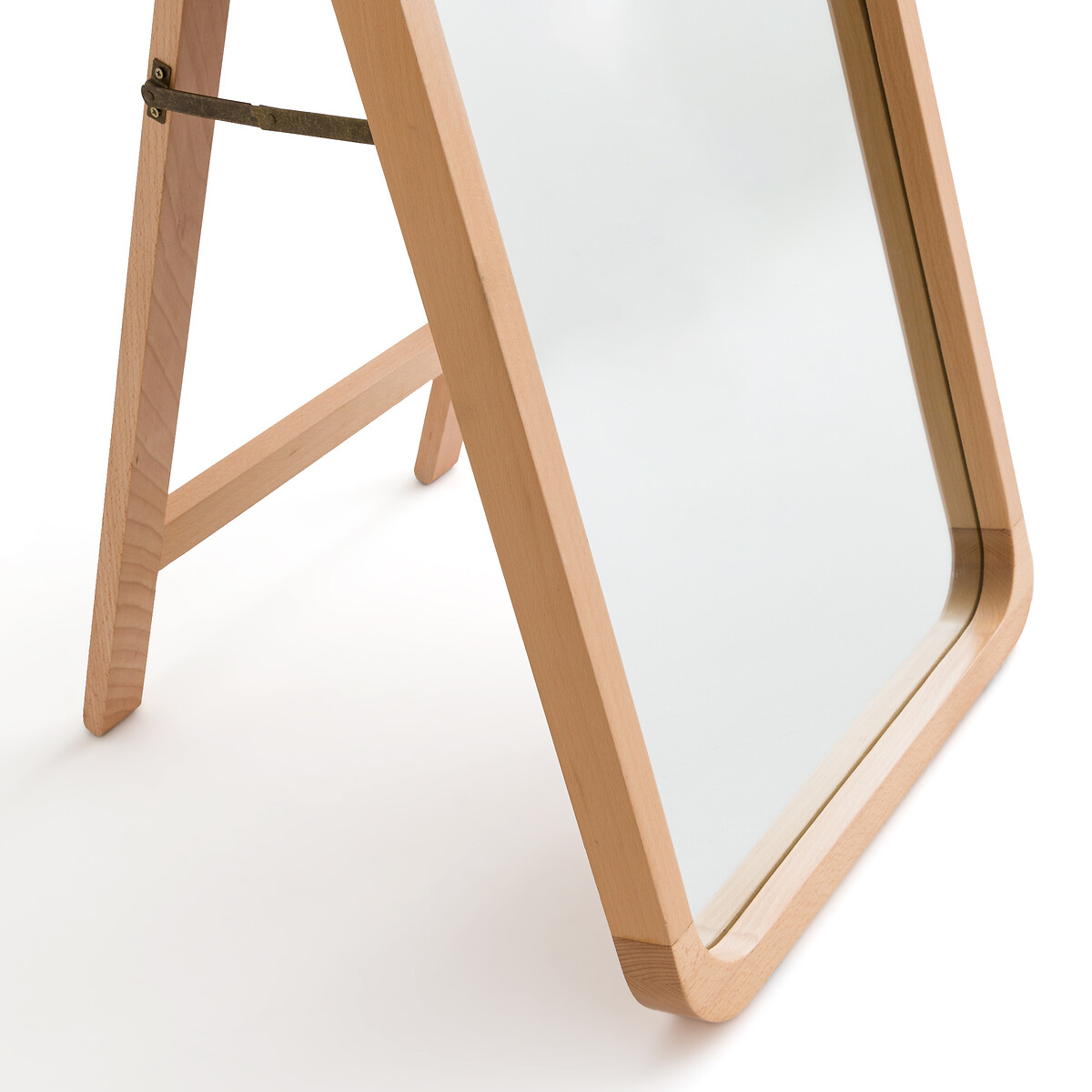 LA REDOUTE INTERIEURS<br>Espelho com suporte/psique em madeira de faia 50x150 cm, Alaria