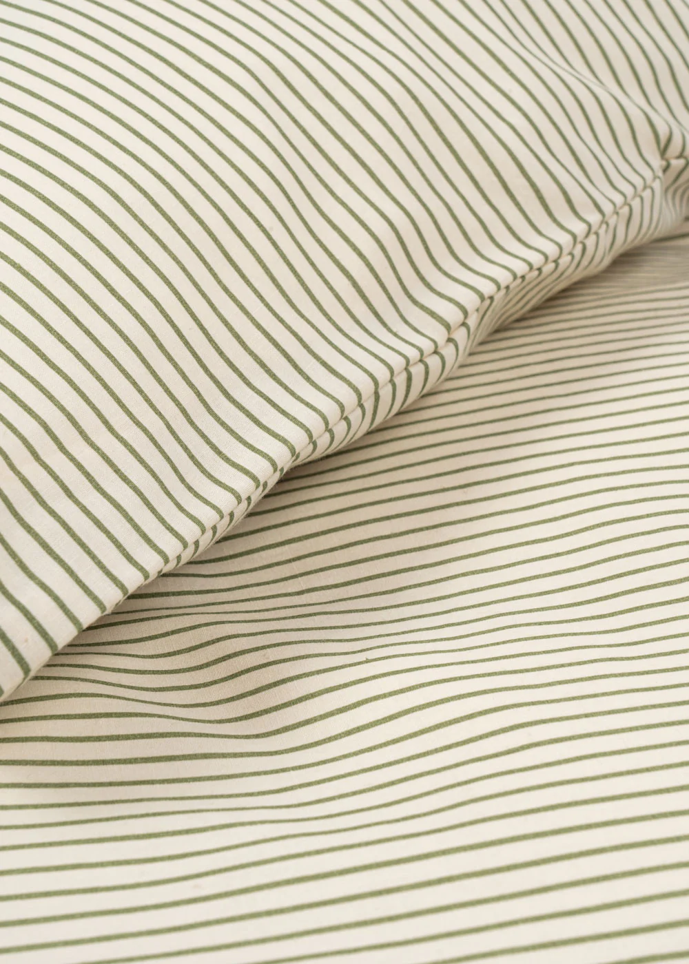 Strands havet sengesæt 140x200 - tea stripe - OS
