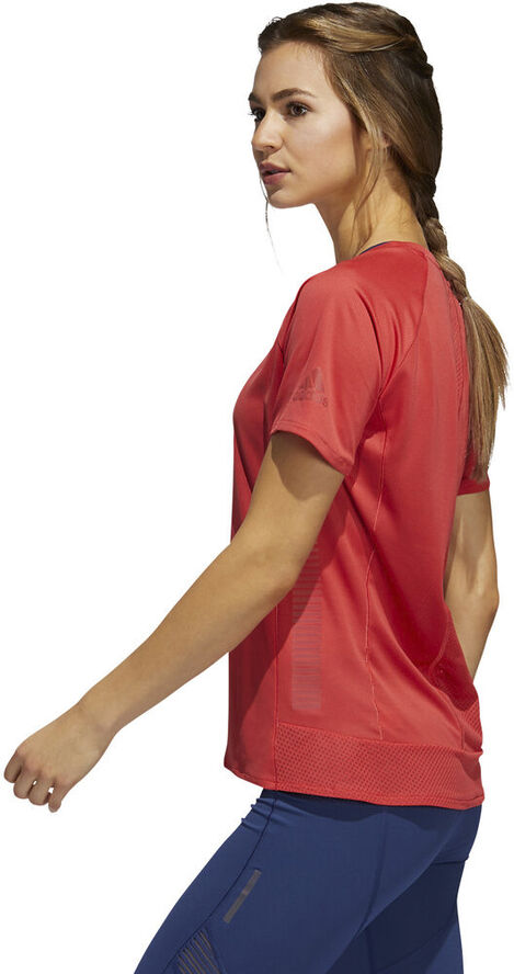 adidas 25/7 Rise Up N Run Parley T-shirt Rød
