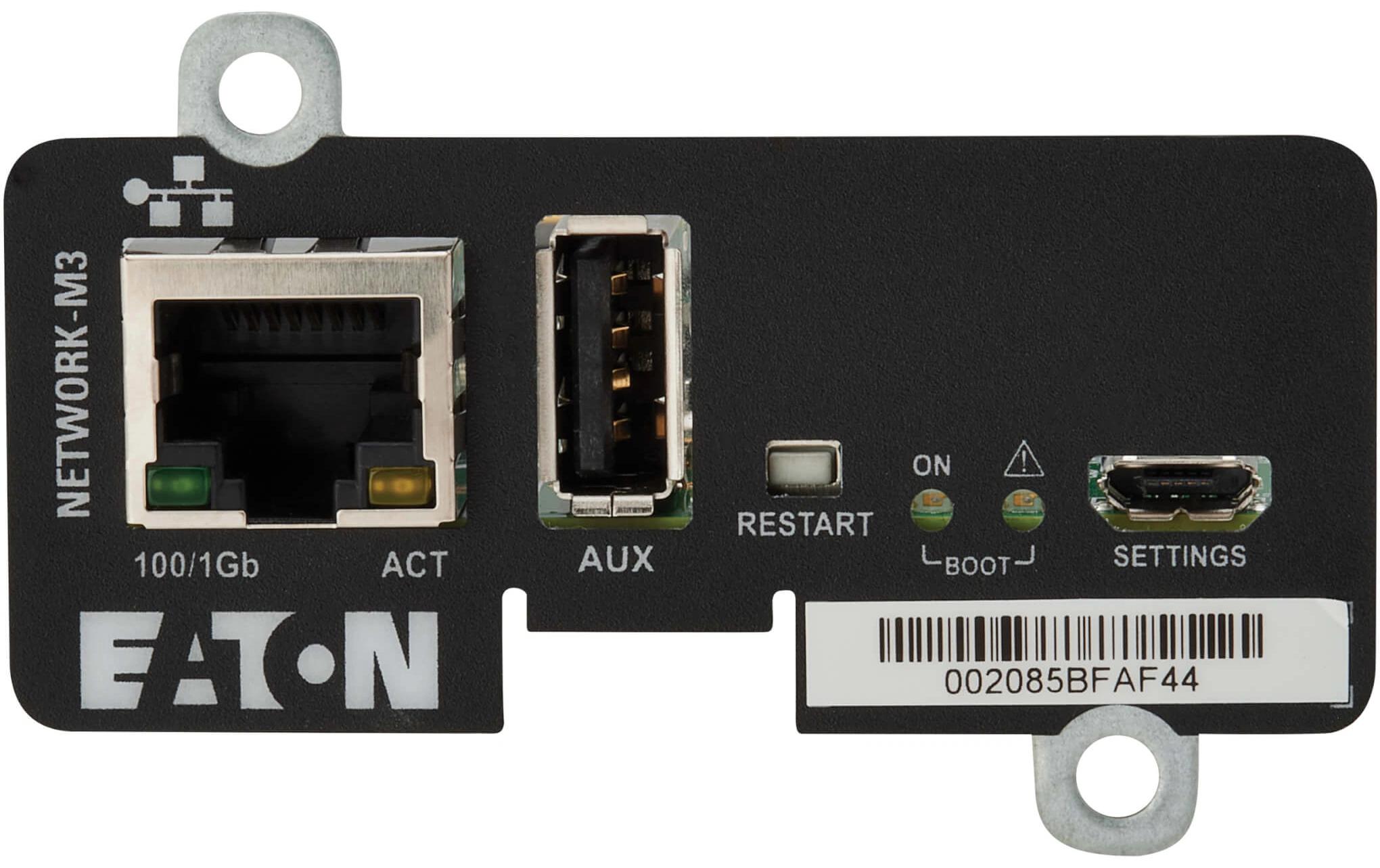 Network-M3 Gigabit Network Card M3<br>Eaton NETWORK-M3 Netzwerkkarte Internes Ethernet 1000 Mbps