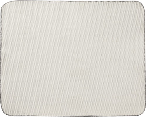 Romance badmat, 55 x 65 cm, zilvergrijs