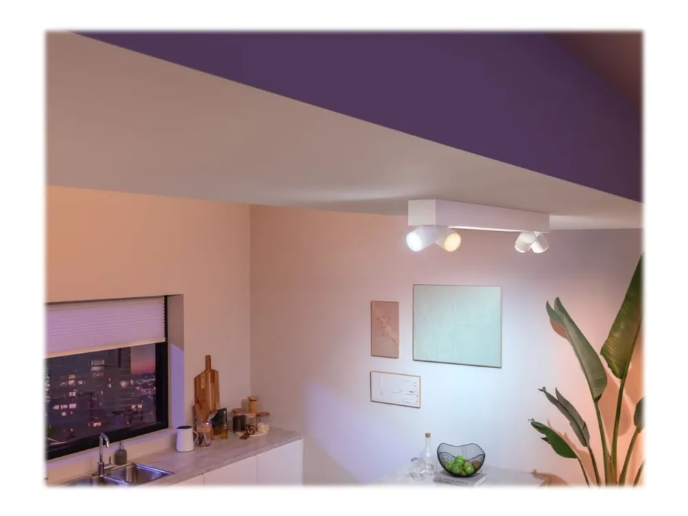 Philips Hue White Color Ambiance Centris 4-Spot Hvid - BT