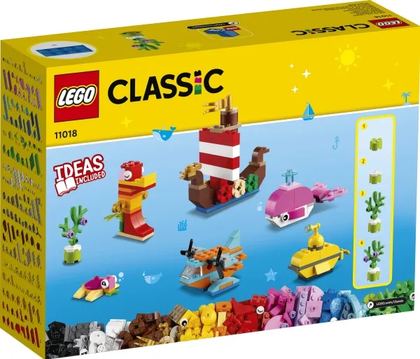 LEGO CLASSIC 11018 - Kreativt hav-sjov