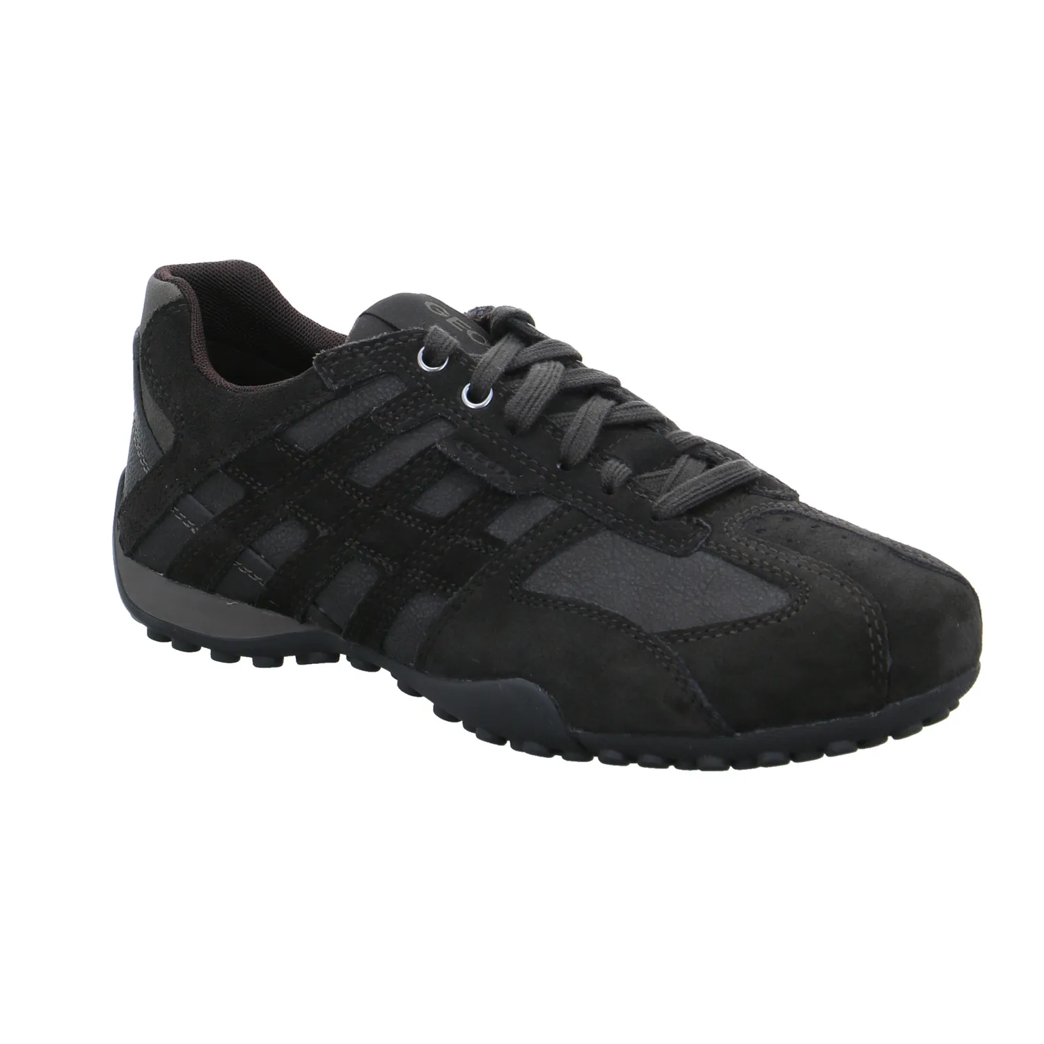 GEOX Halbschuhe Sneaker Braun Leder
