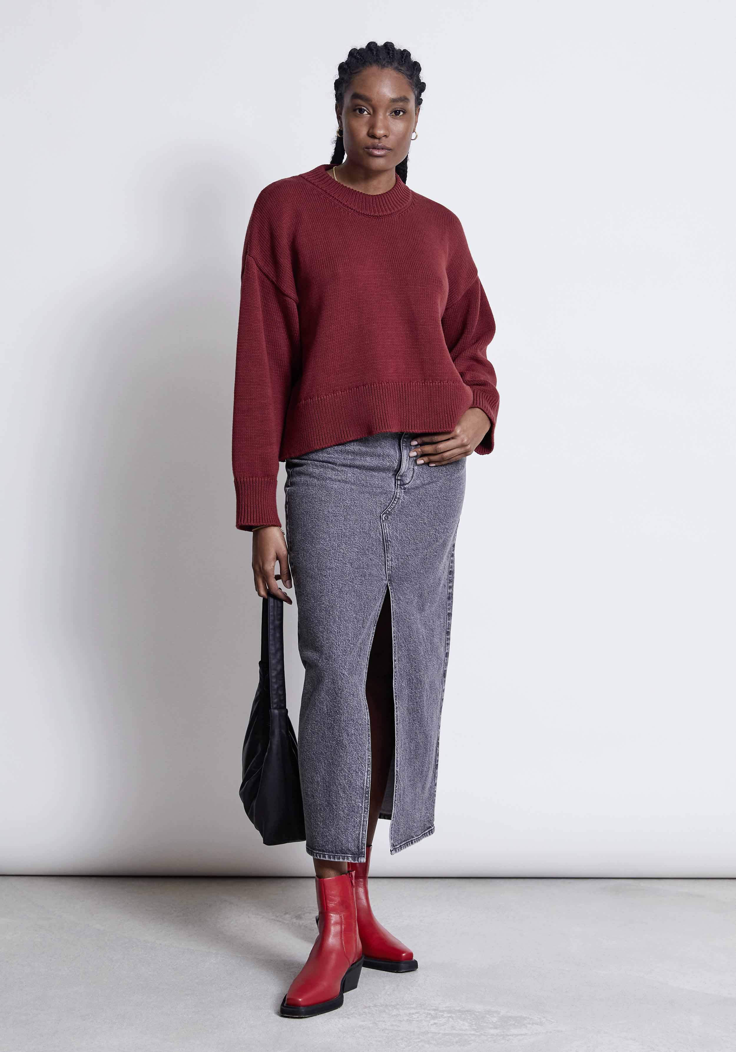 Jan 'n June Jeansrock Luce Light Grey