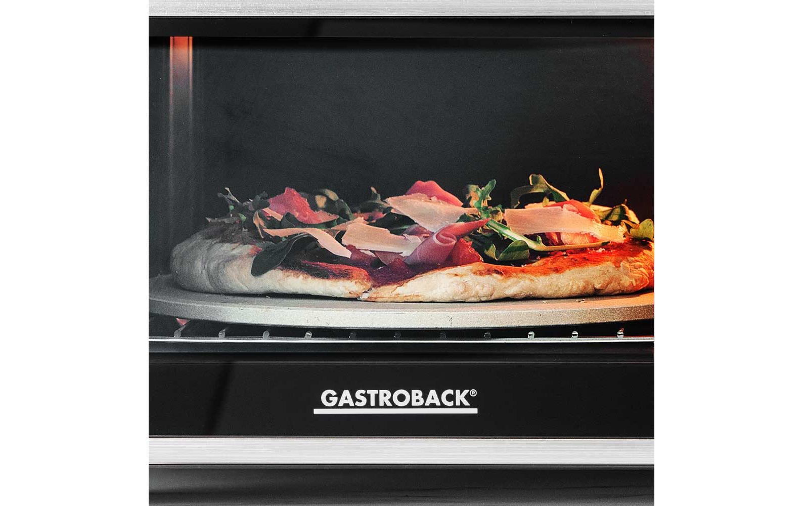 Backofen Bistro Bake & Grill 26 l, Silber<br>Elektronisch geregelter Multifunktionsofen