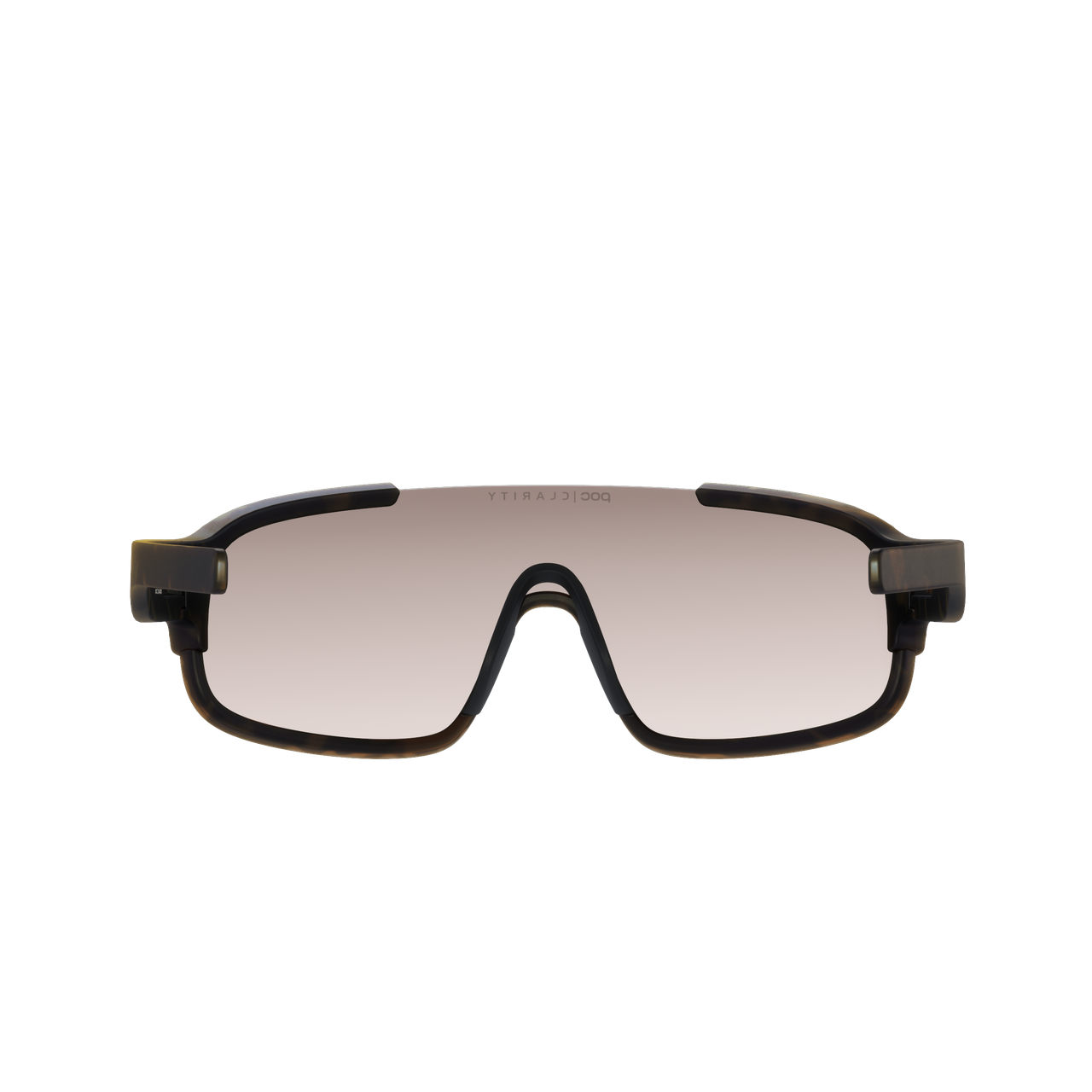 POC Crave Cykelbriller Tortoise Brown Clarity Trail Silver Mirror