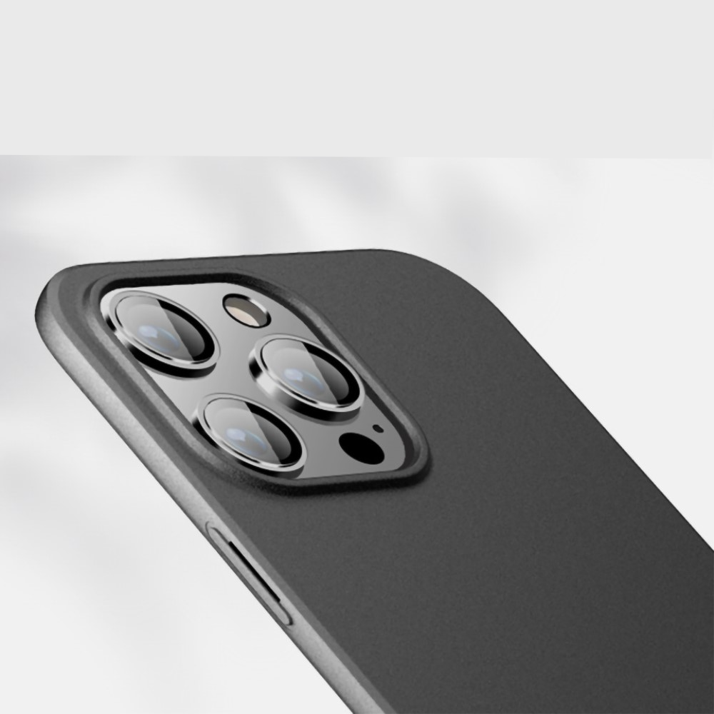 iPhone 15 Gummi Case Hülle Ultra Thin - Schwarz